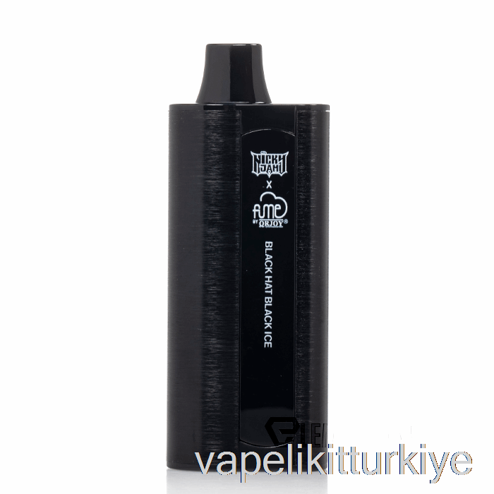 Vape Likit Nicky Jam X Fume 10000 Tek Kullanımlık Siyah şapka Siyah Buz